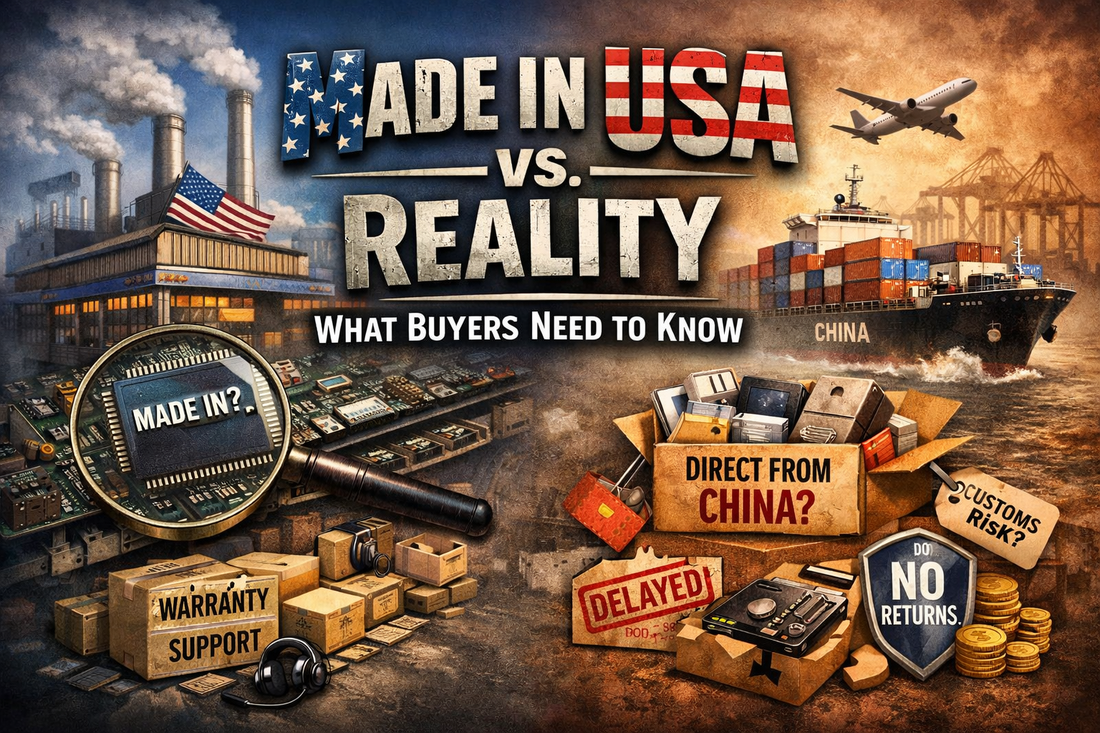 “Made in USA” vs Reality: What Buyers Deserve to Know Before Purchasing Hardware