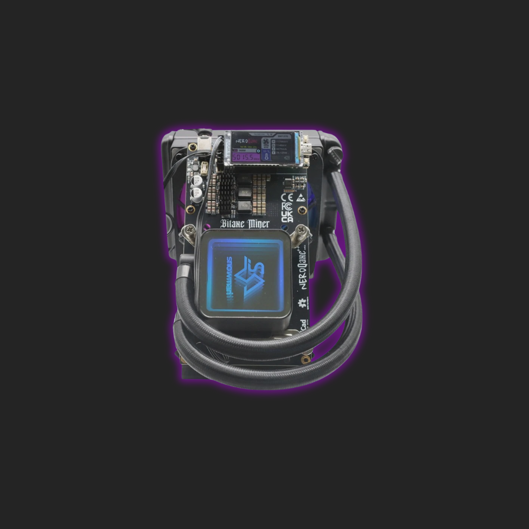 SoloBlock.io NerdQaxe++ Hydro 4.8 TH/s Liquid-Cooled SHA-256 Solo Miner